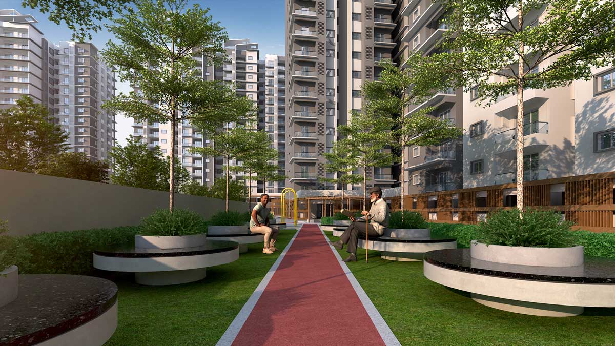 Garden Seating Area